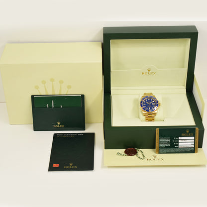 Rolex Submariner Date 40mm Blue Diamond Dial 116618GLB