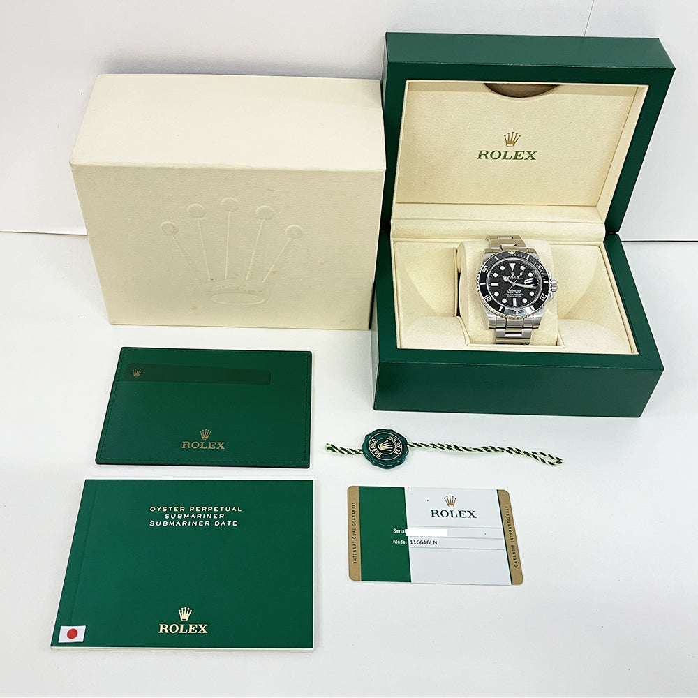 Rolex Submariner Date Black Dial 116610LN