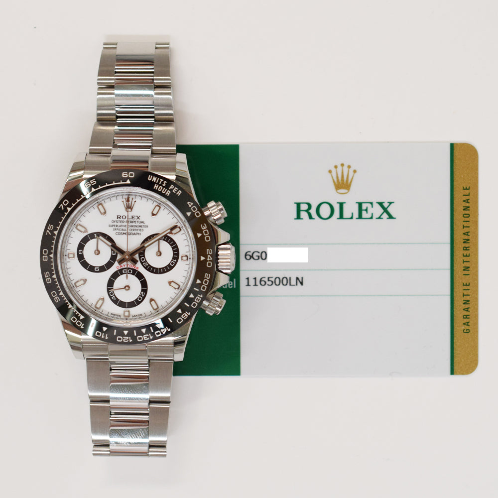 Rolex Daytona White Dial 116500LN (2018)