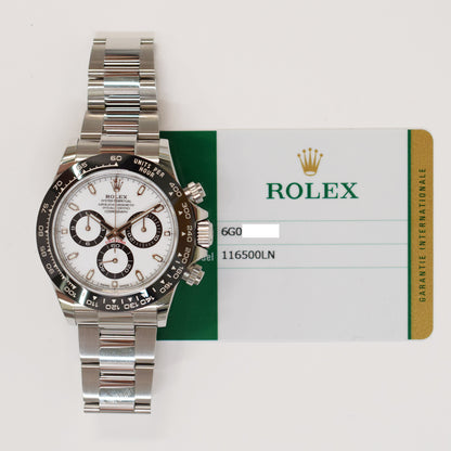 Rolex Daytona White Dial 116500LN (2018)