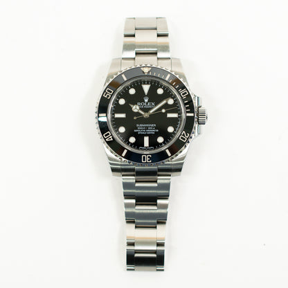 Rolex Submariner No Date 40mm Black Dial 114060 (2017)
