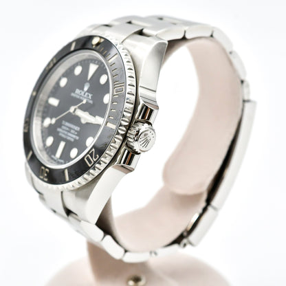 Rolex Submariner No Date 40mm Black Dial 114060 (2017)