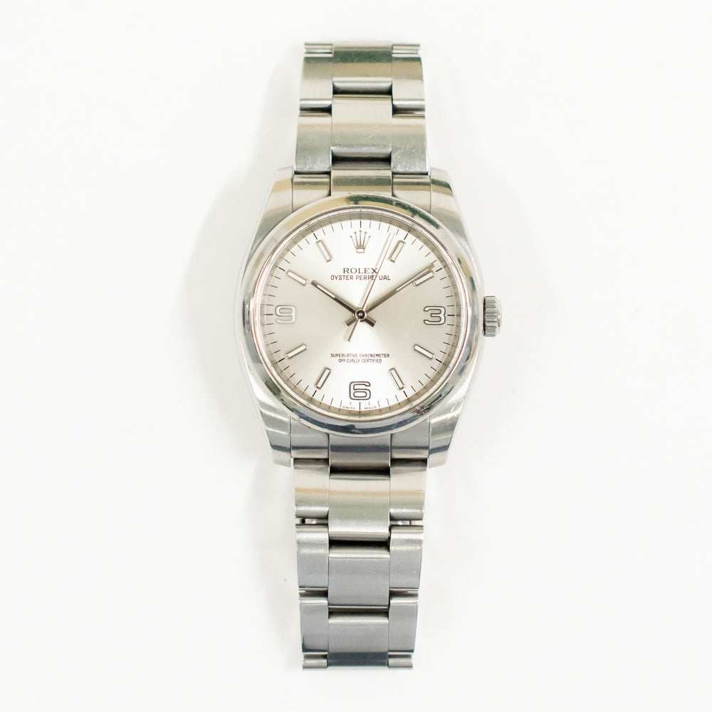 Rolex Oyster Perpetual 36mm Silver Dial 116000 (2010)