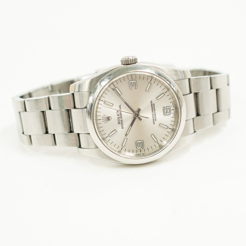 Rolex Oyster Perpetual 36mm Silver Dial 116000 (2010)