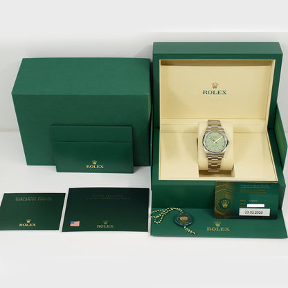 Rolex Oyster Perpetual 36mm Pistachio Dial 126000 (2026)