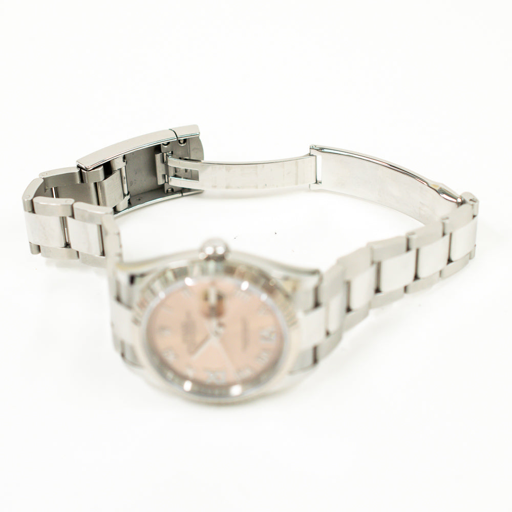 Rolex Datejust 36mm Pink "VI & IX" Diamond Dial 126234 (2021)