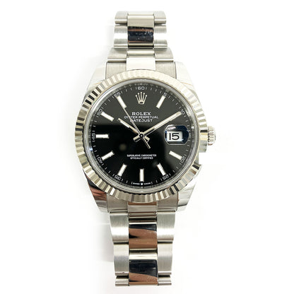 Rolex Datejust 41mm Black Dial Oyster 126334