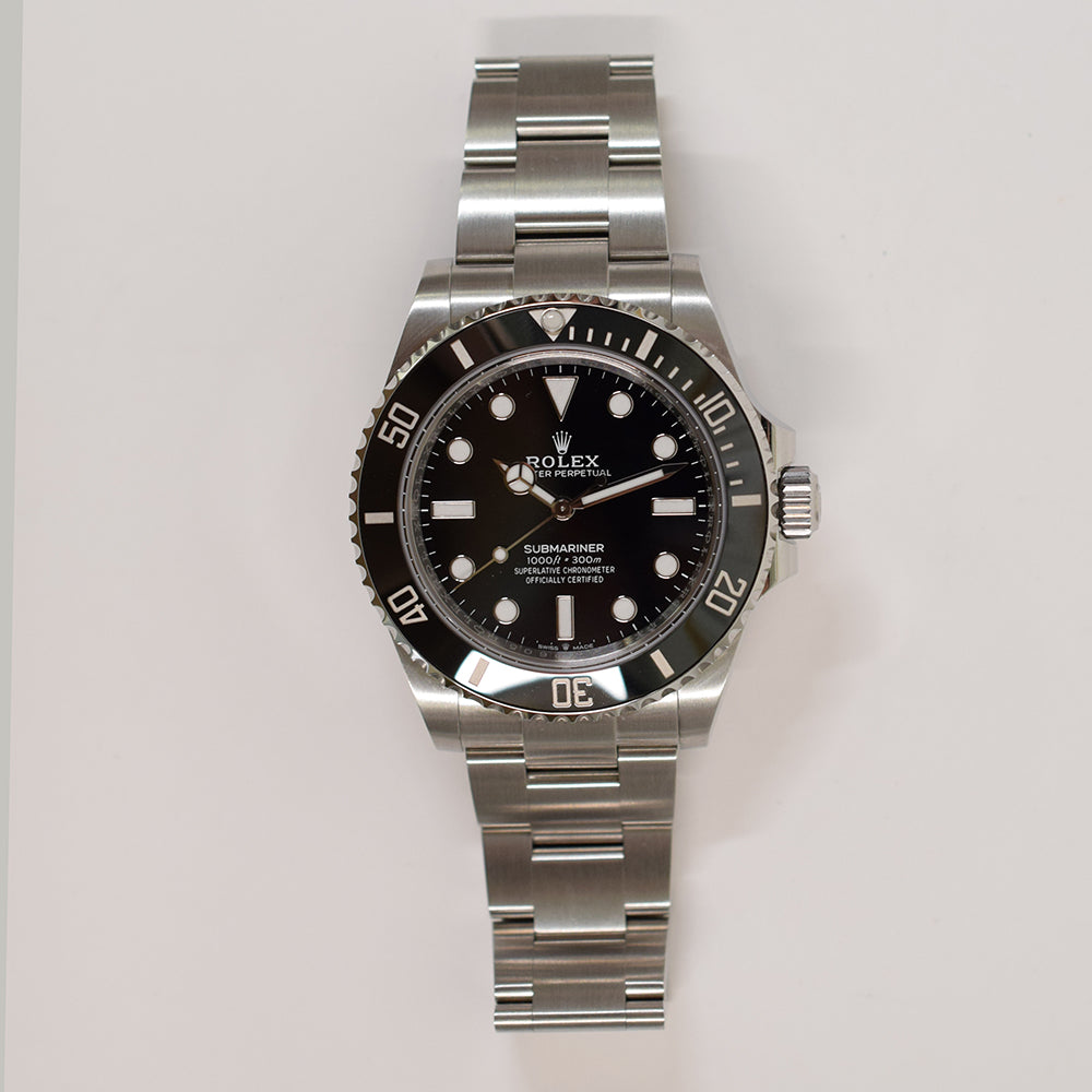 Rolex Submariner No Date Black Dial 124060 (2025)