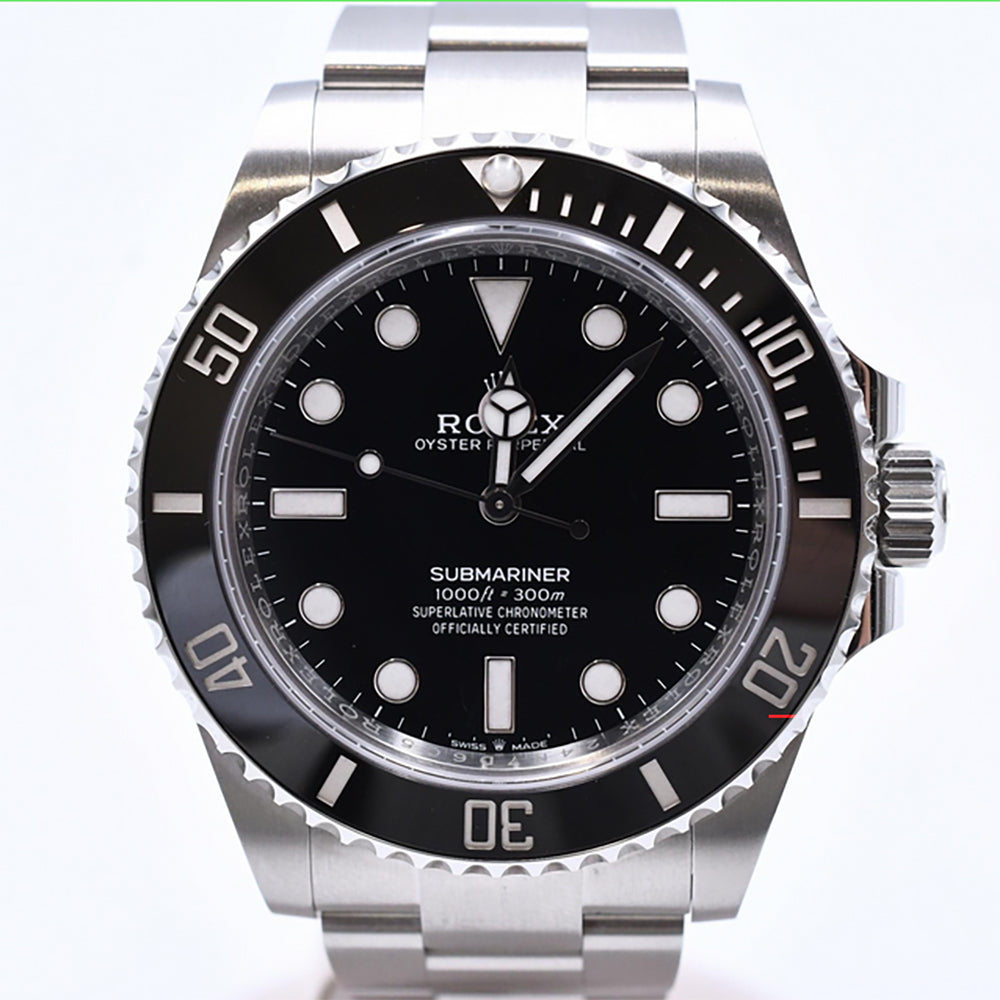 Rolex Submariner No Date Black Dial 124060 (2025)