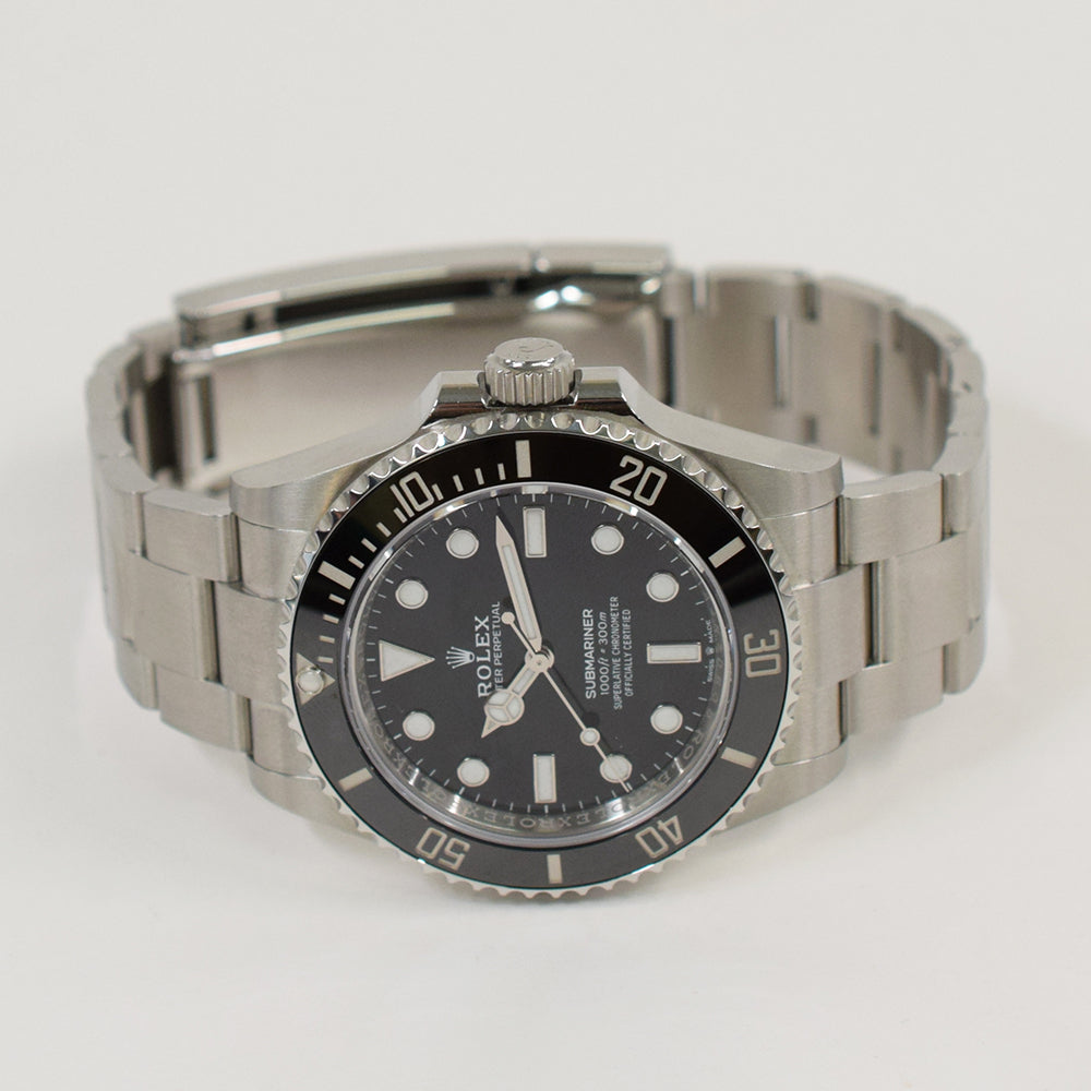 Rolex Submariner No Date Black Dial 124060 (2025)