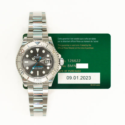 Rolex Yacht-Master 40mm Slate Dial 126622 (2023)
