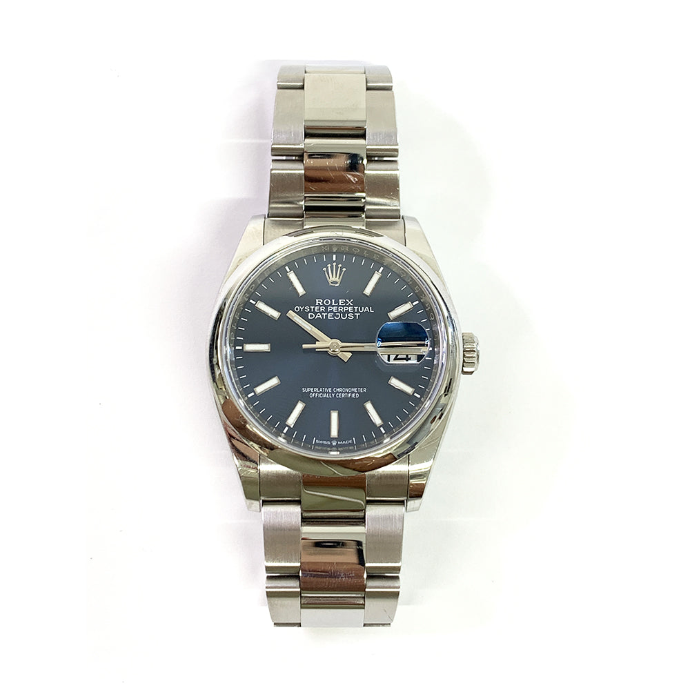 Rolex Datejust 36mm Blue Dial 126200