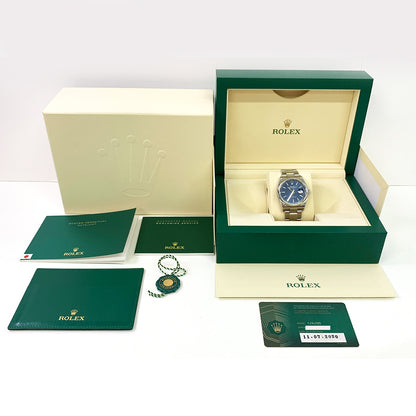 Rolex Datejust 36mm Blue Dial 126200