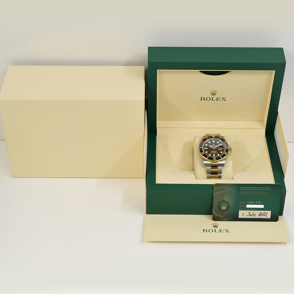 Rolex Submariner Date 41mm Black Dial 126613LN (2021)