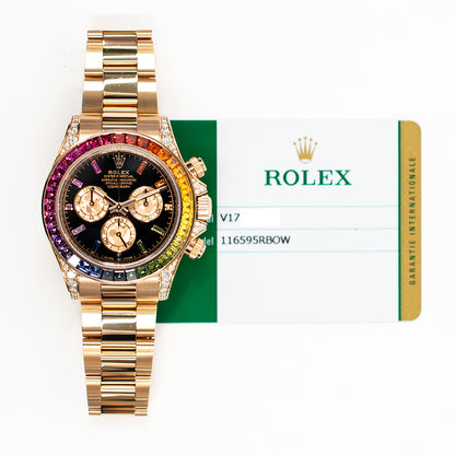 Rolex Daytona Black Dial 116595RBOW (2019)