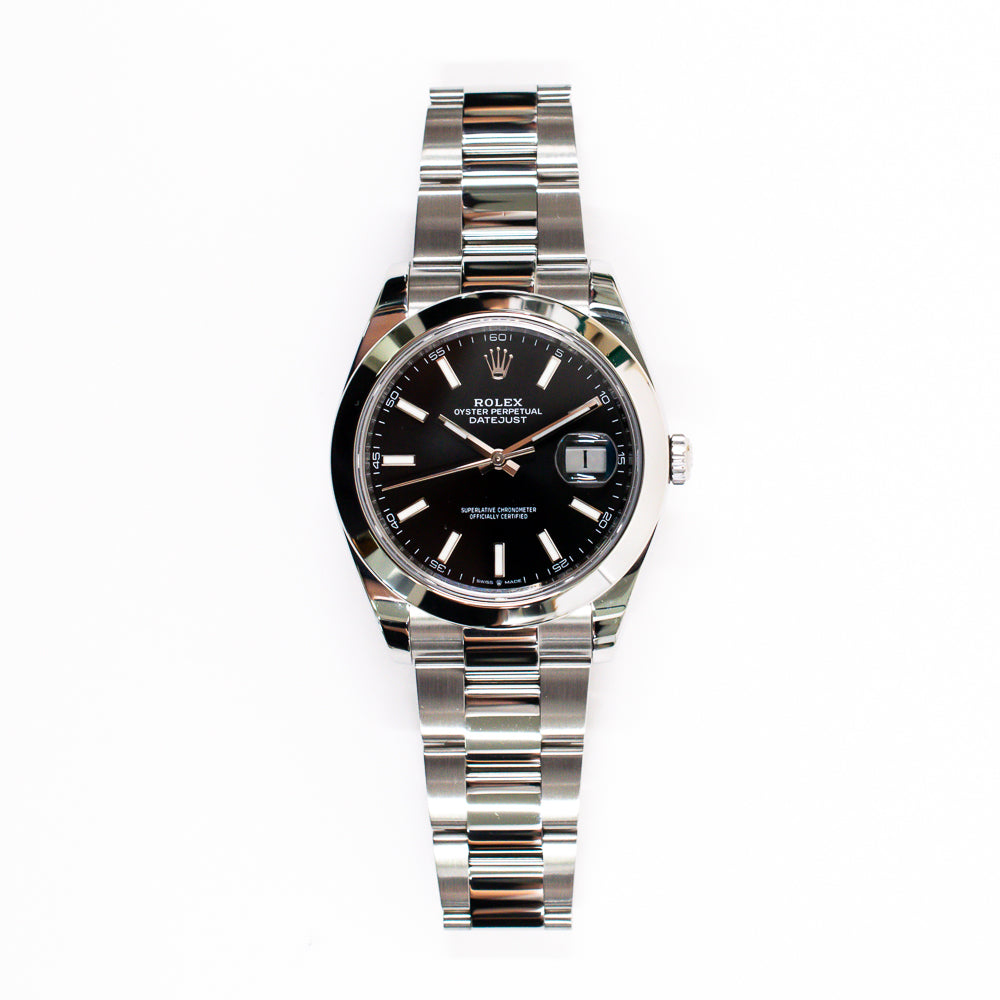 Rolex Datejust 41mm Black Dial 126300 (2022)
