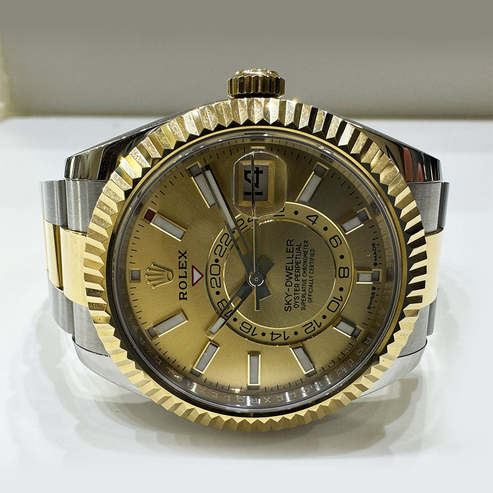 Rolex Sky-Dweller 42mm Champagne Dial 336933 (2024)