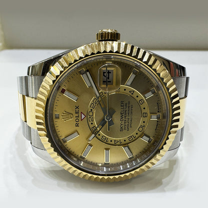 Rolex Sky-Dweller 42mm Champagne Dial 336933 (2024)