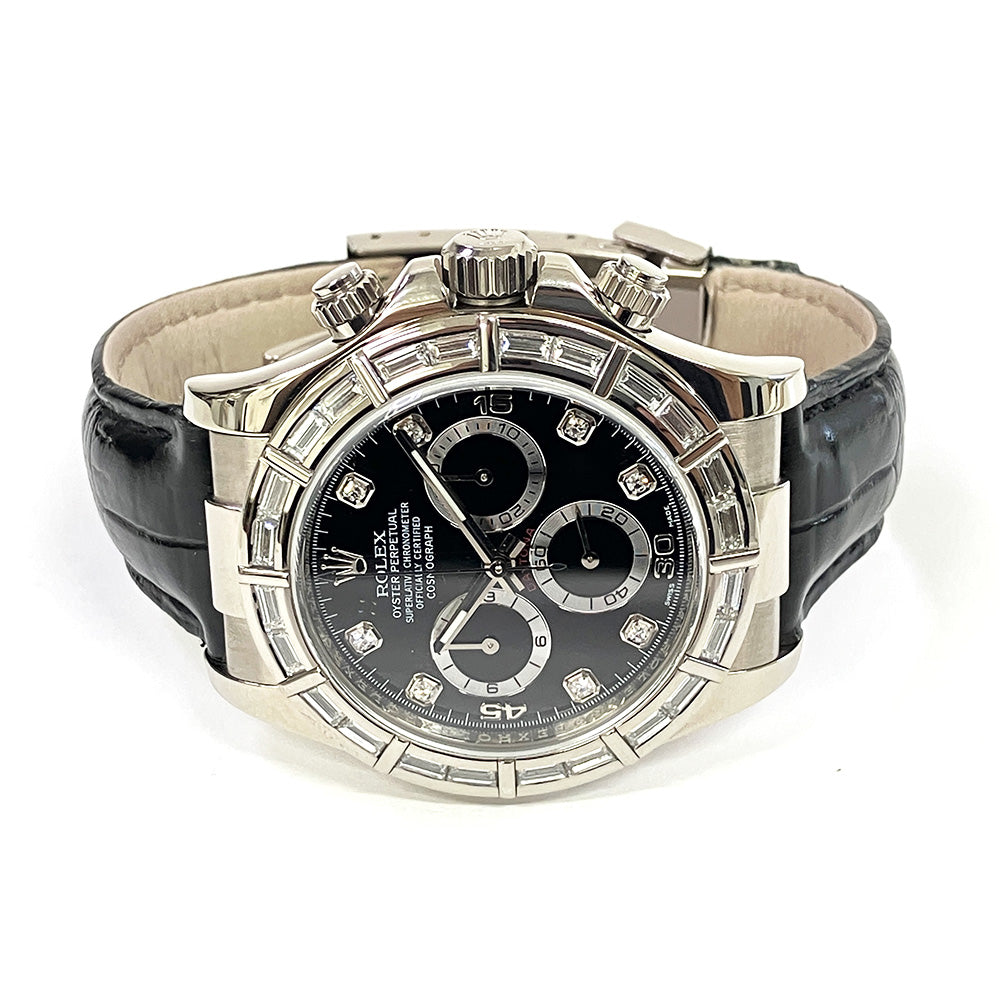 Rolex Daytona Black Diamond Dial 116589BR