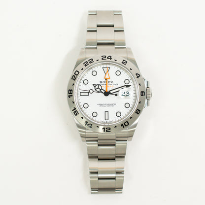 Rolex Explorer II 42mm White Dial 226570 (2021)