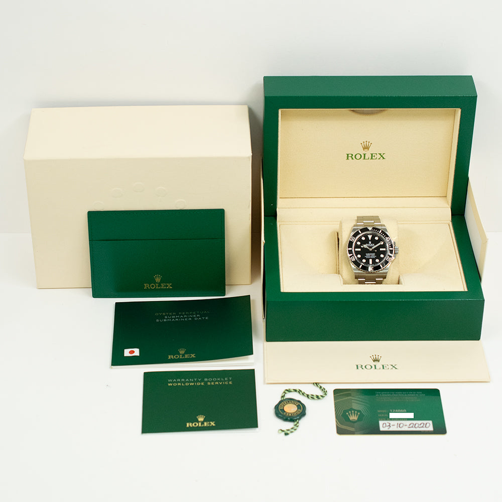 Rolex Submariner No Date 41mm Black Dial 124060 (2020)