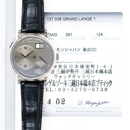A. Lange & Söhne 137.038 (2023)