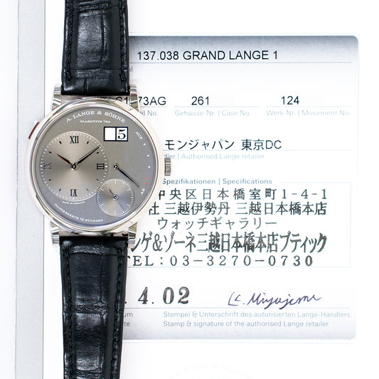 A. Lange & Söhne 137.038 (2023)
