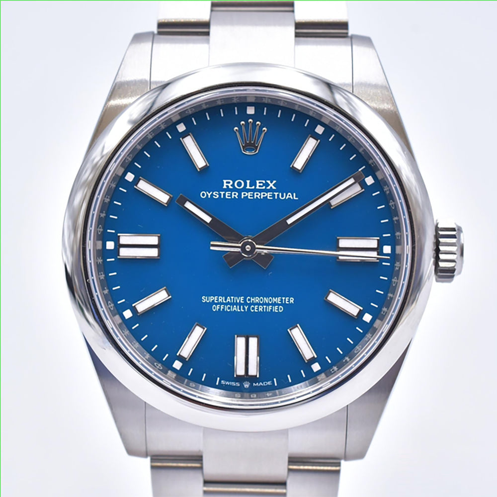 Rolex Oyster Perpetual 41mm Blue Dial 134300 (2026)