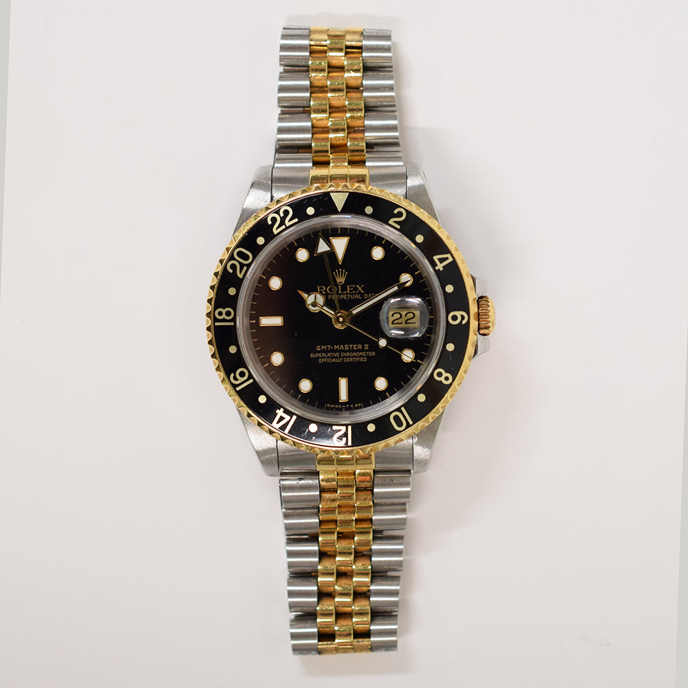Rolex GMT-Master II 40mm Black Dial 16713 (1991)