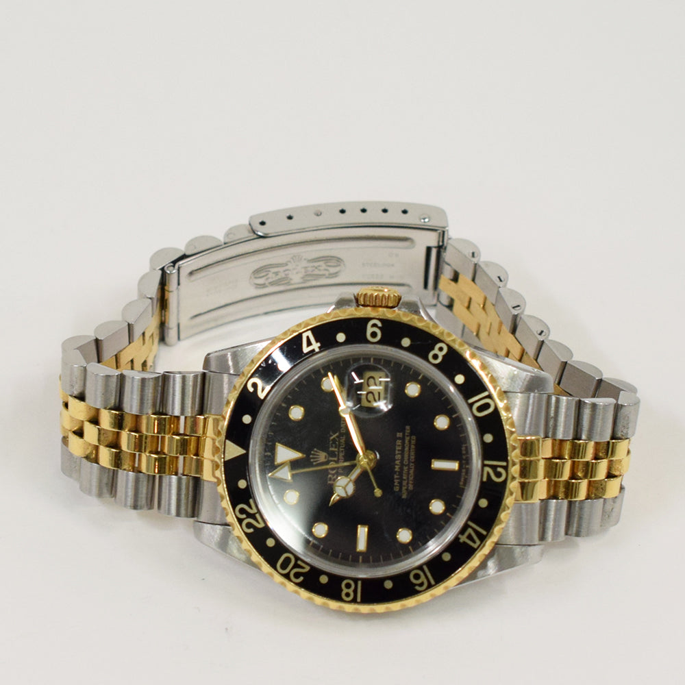 Rolex GMT-Master II 40mm Black Dial 16713 (1991)