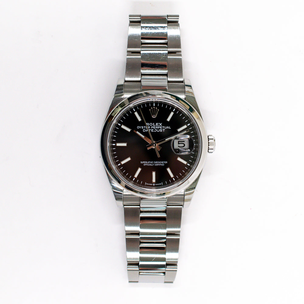 Rolex Datejust 36mm Black Dial 126200 (2020)