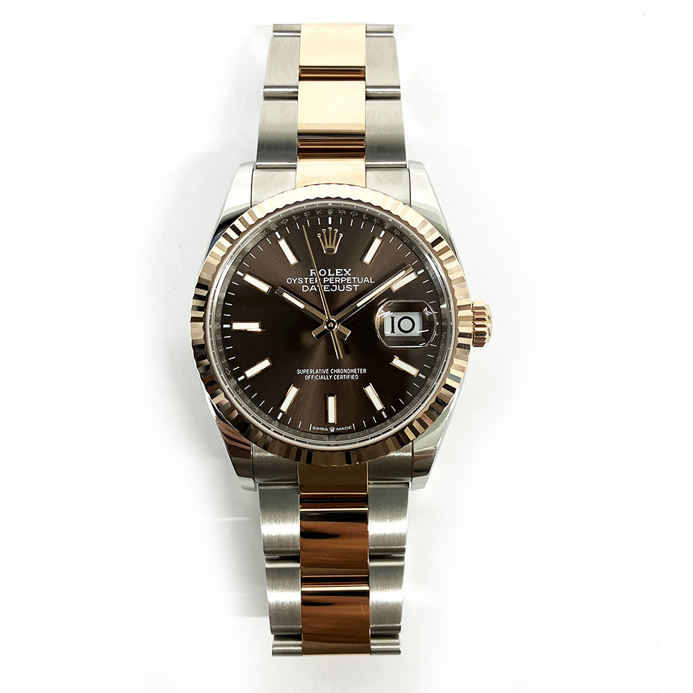 Rolex Datejust 36mm Chocolate Dial 126231