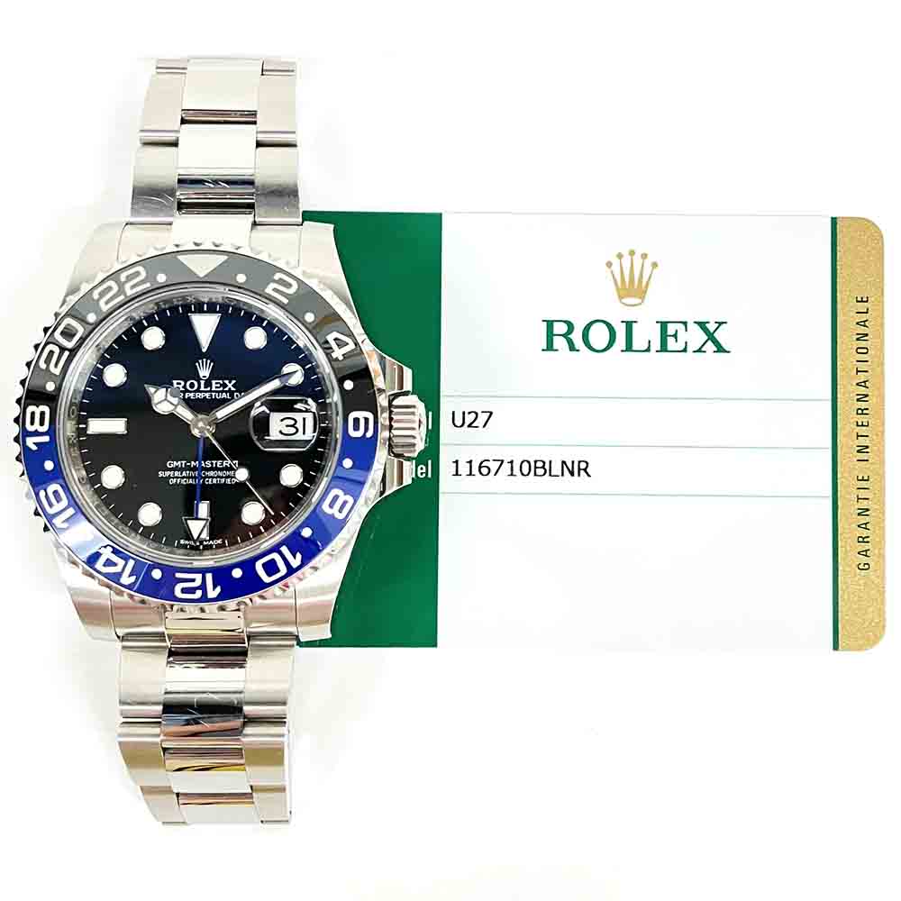 Rolex GMT-Master II Batman Dial 116710BLNR