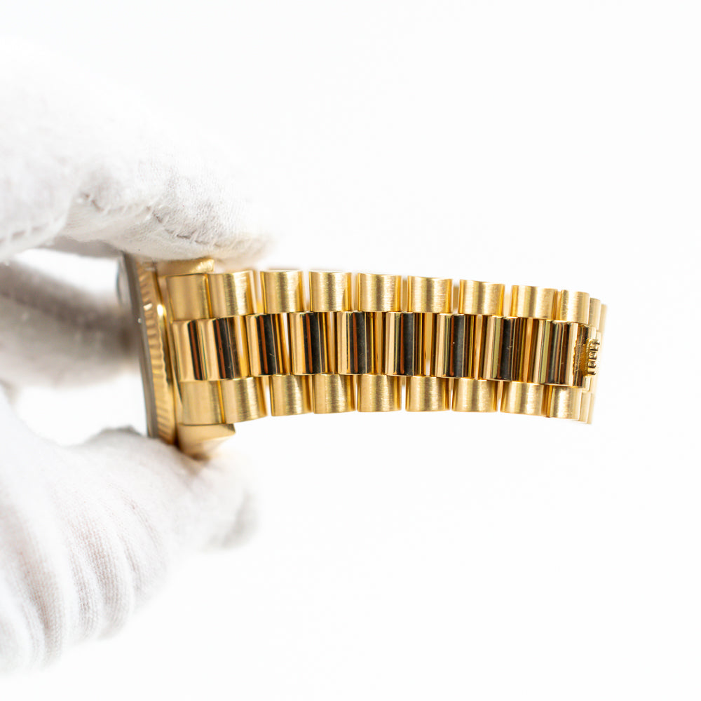 Rolex Day-Date 36mm Black Onyx Dial 18238