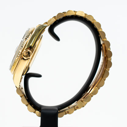 Rolex Day-Date 36mm Black Onyx Dial 18238