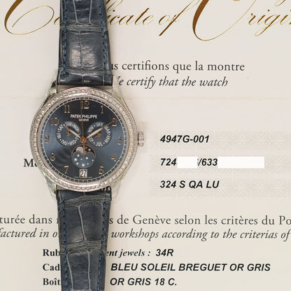 Patek Philippe 4947G-001 (2019)