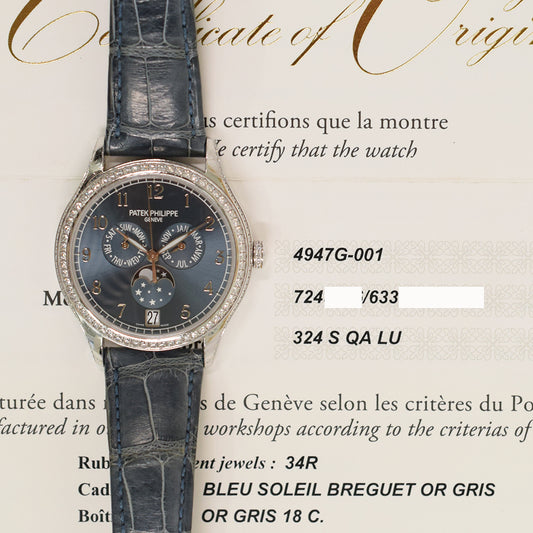 Patek Philippe 4947G-001 (2019)