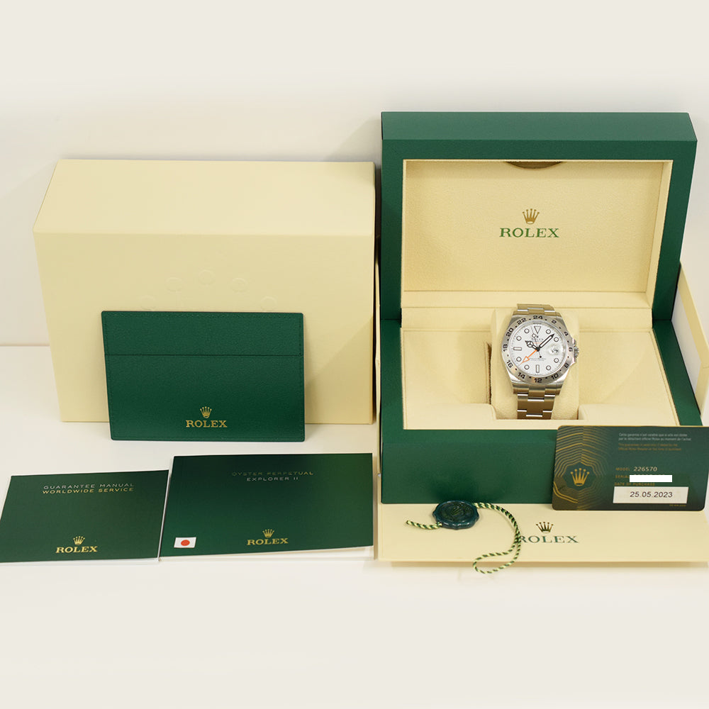 Rolex Explorer II 42mm White Dial 226570 (2023)