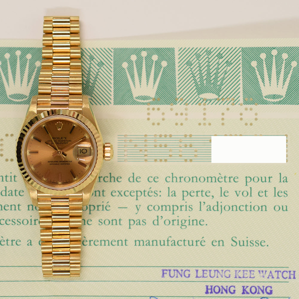 Rolex Datejust 26mm Champagne Dial 69178 (1994)