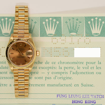 Rolex Datejust 26mm Champagne Dial 69178 (1994)
