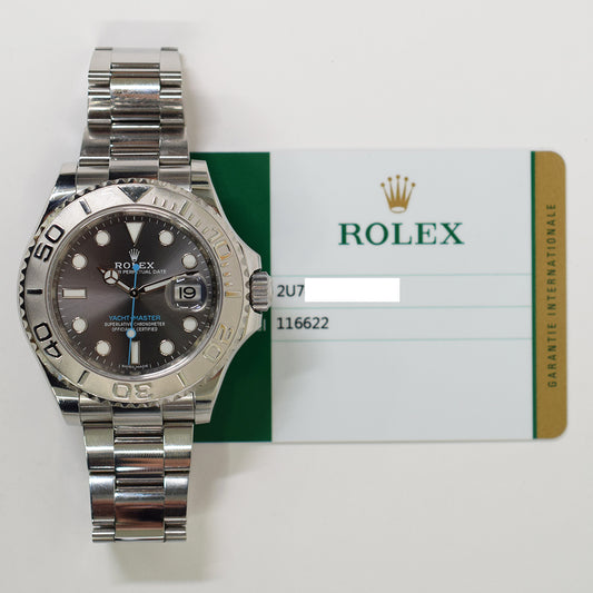 Rolex Yacht-Master 40mm Slate Dial 116622 (2016)