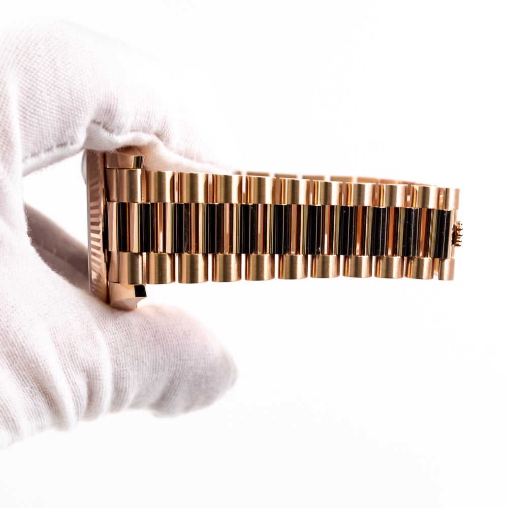 Rolex Day-Date 40mm Chocolate Roman Dial 228235 (2024)