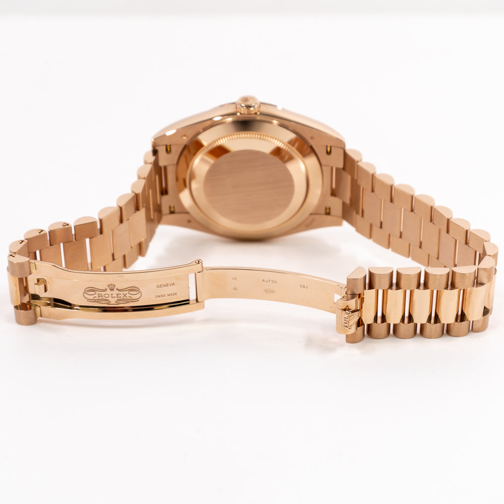 Rolex Day-Date 40mm Chocolate Roman Dial 228235 (2024)