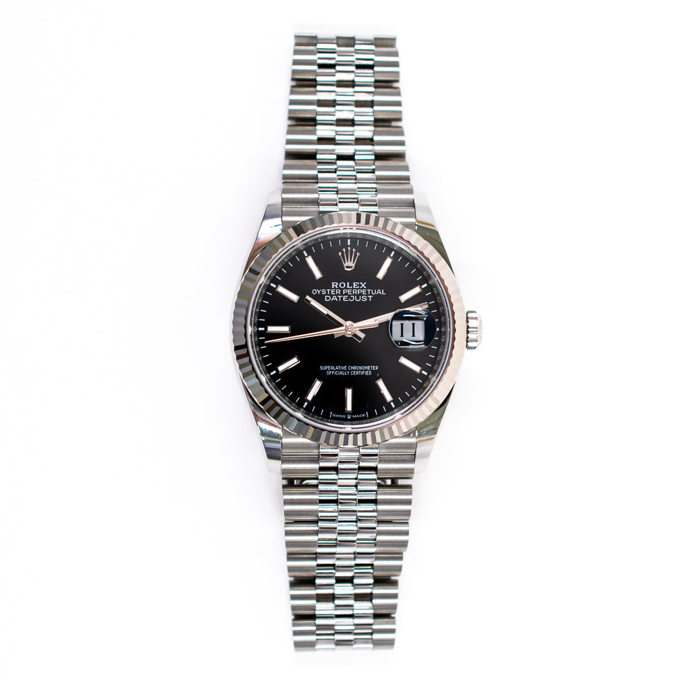 Rolex Datejust 36mm Black Dial 126234 (2025)