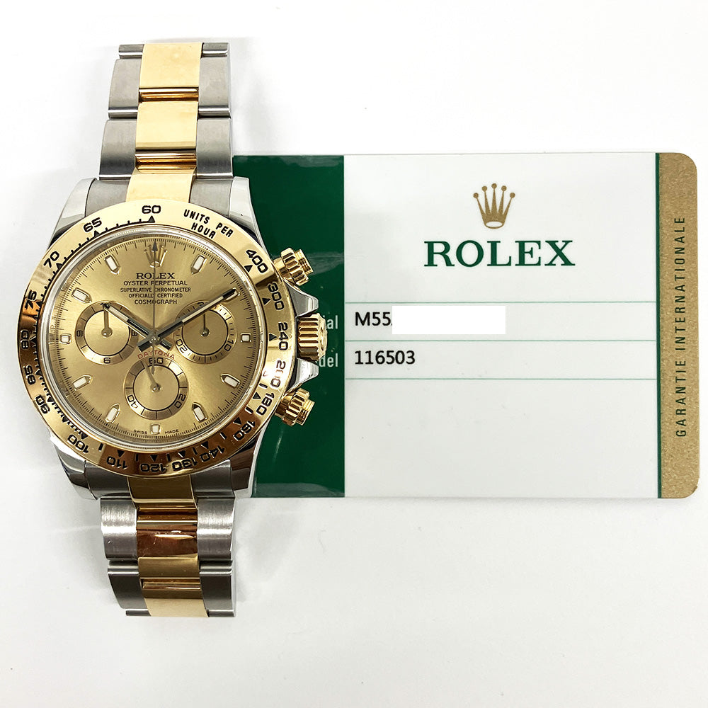 Rolex Daytona Champagne Dial 116503