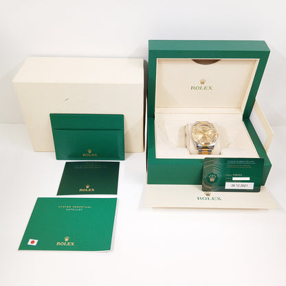 Rolex Datejust 41mm Champagne Diamond Dial 126333G (2021)
