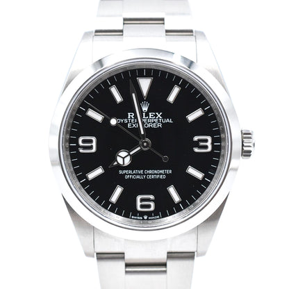 Rolex Explorer 36mm Black Dial 124270 (2021)