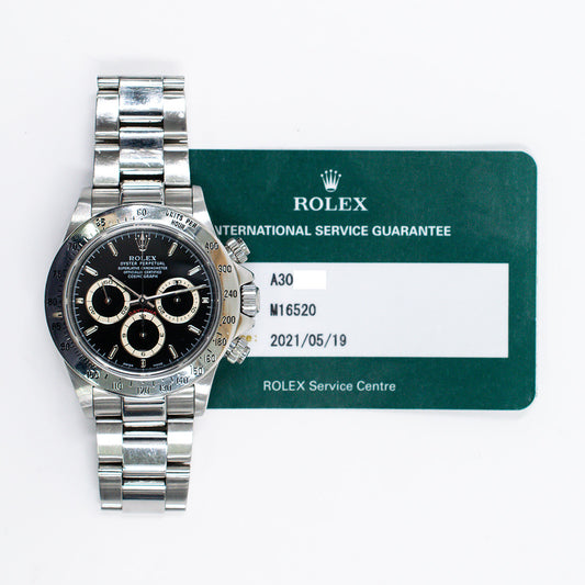 Rolex Daytona Black Dial 16520