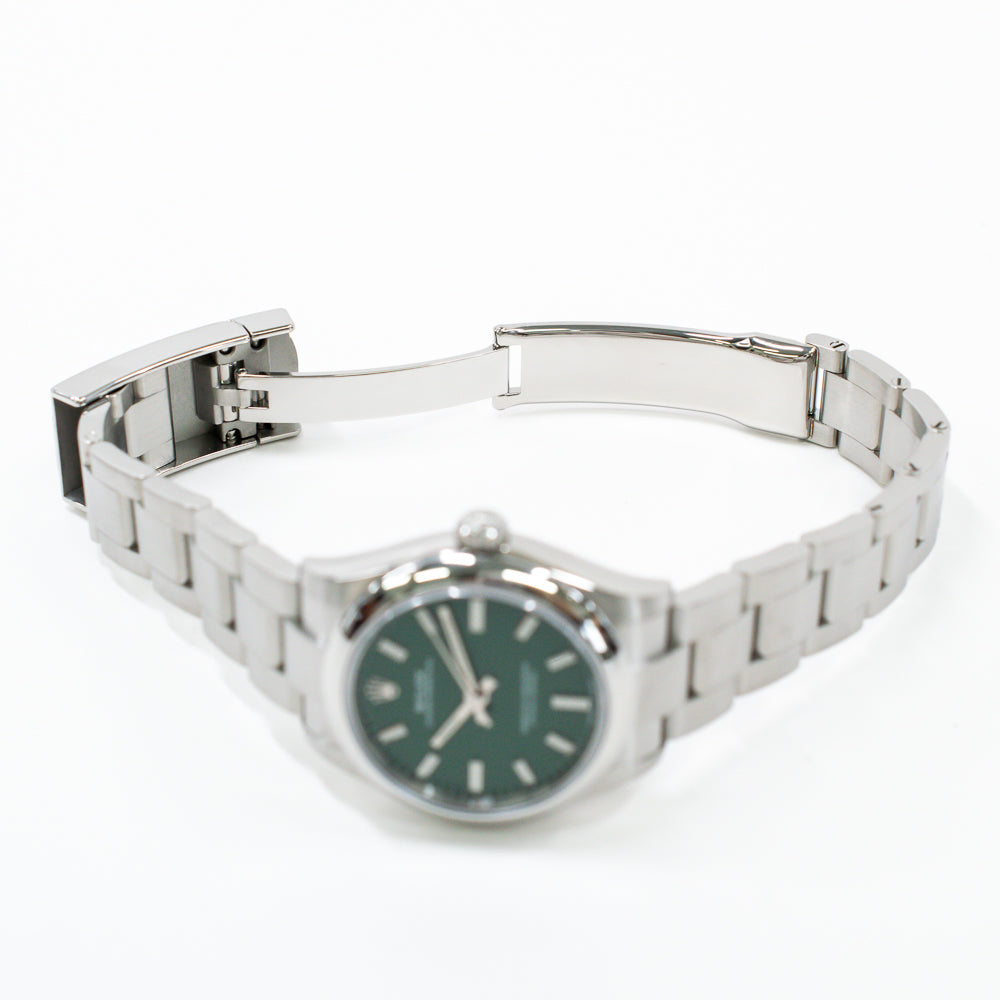 Rolex Oyster Perpetual 31mm Green Dial 277200 (2022)