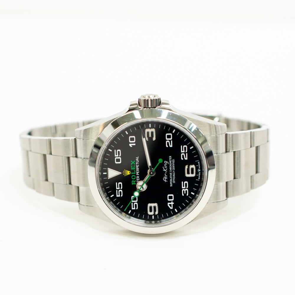 Rolex Air-King 40mm Black Dial 126900 (2023)